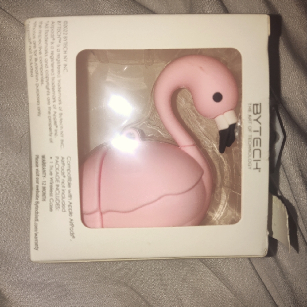 Air pods Flamingo Case NIB